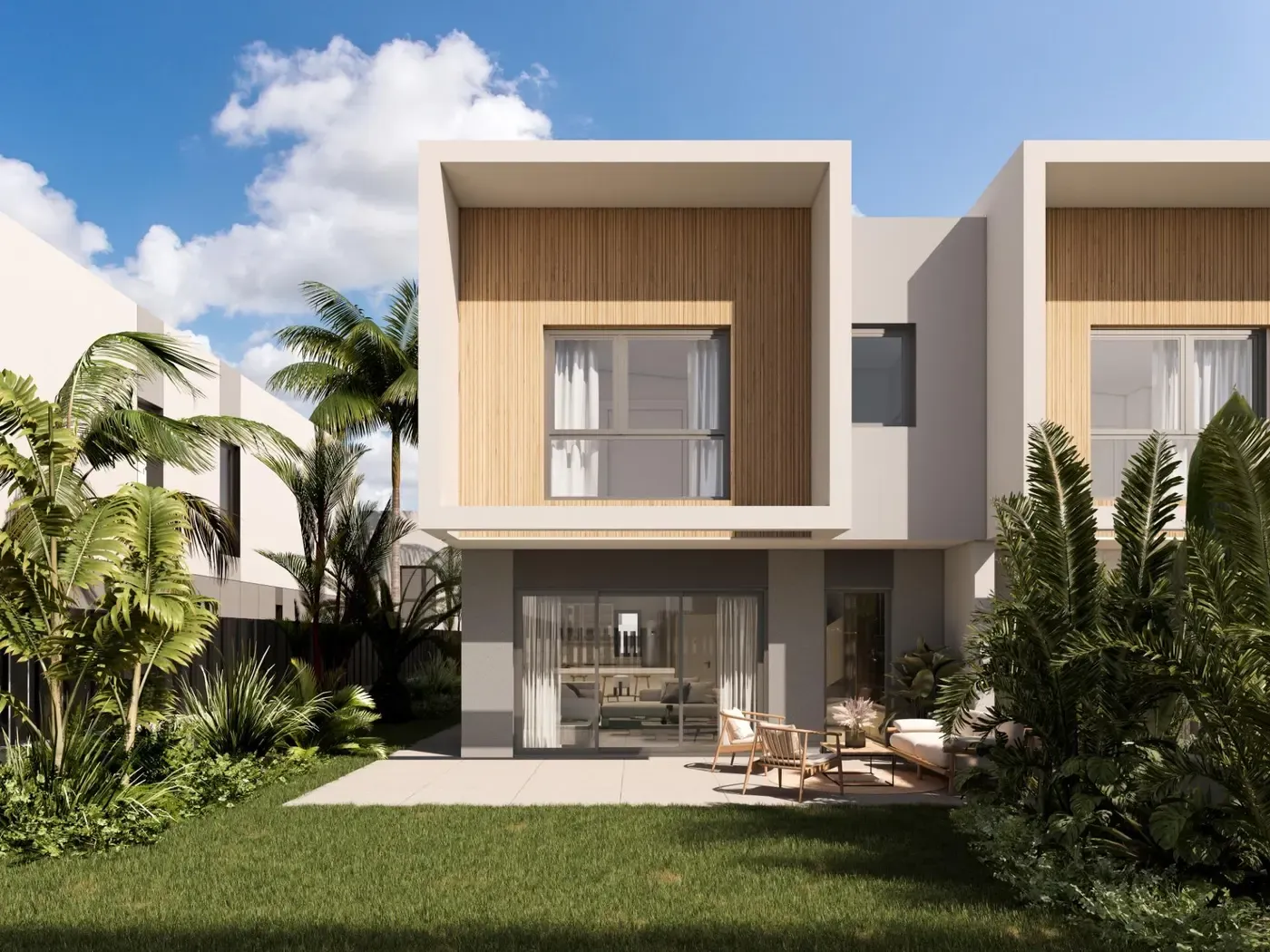 Nov&yacute; řadov&yacute; dům v Meloneras | canaryhome.cz