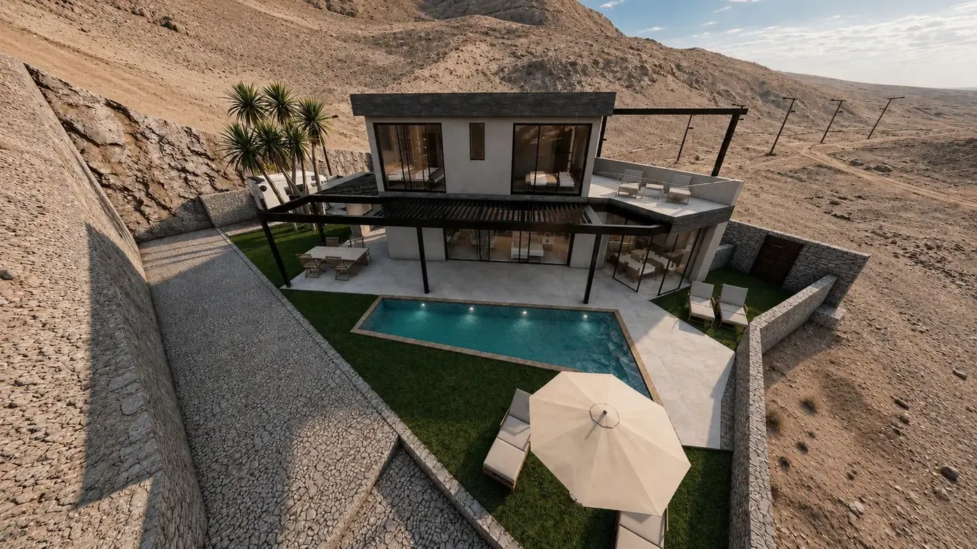 Stavebn&iacute; pozemek s projektem v Barranco del Cura | canaryhome.cz